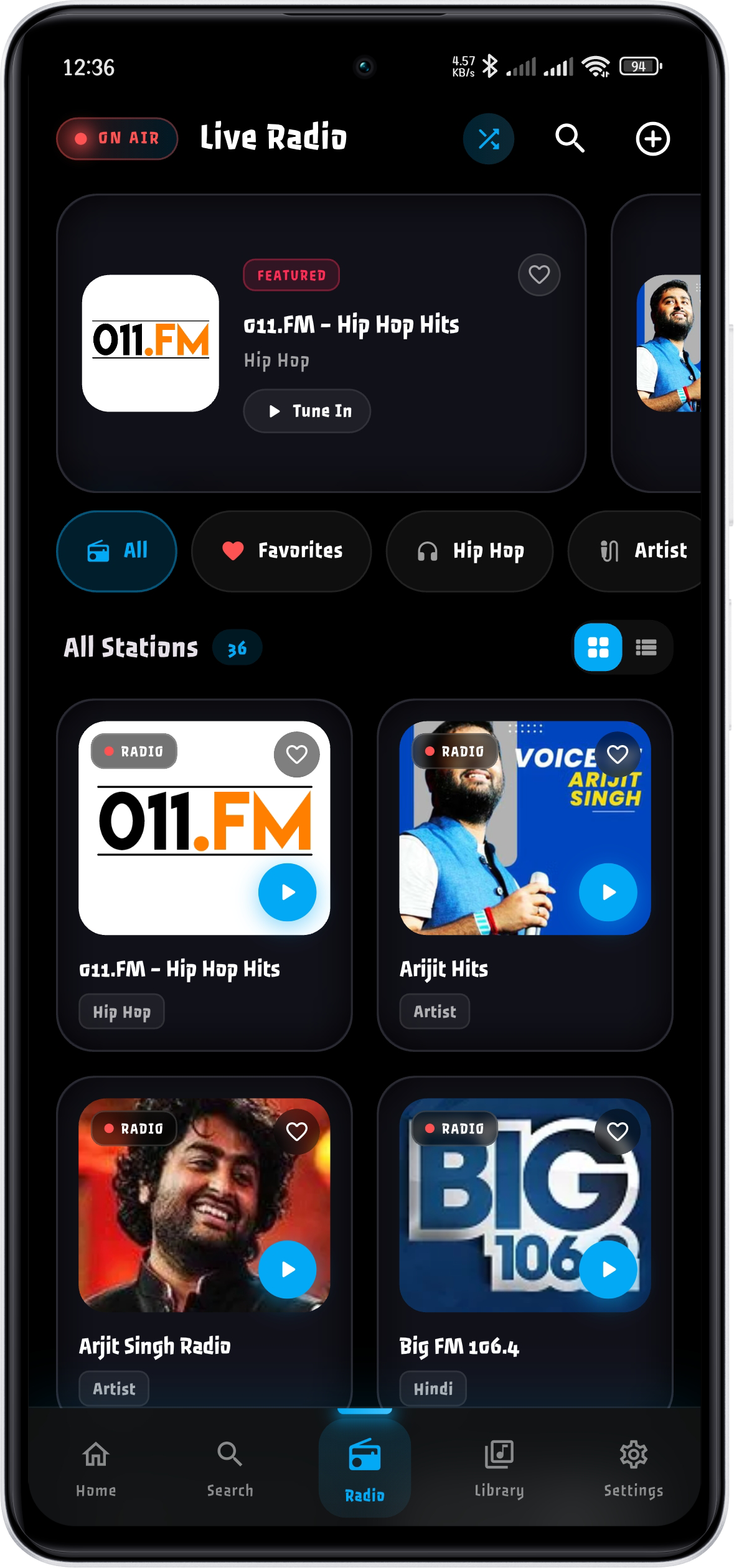 Live Radio Stations